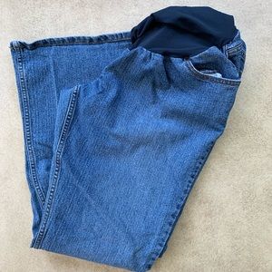 Motherhood Maternity Bootcut Jeans Denim Petite XL